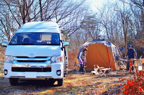 After I purchased the camper van I dreamt about, traveling with my wife and my pet dog and fishing all became many times more appealing:写真