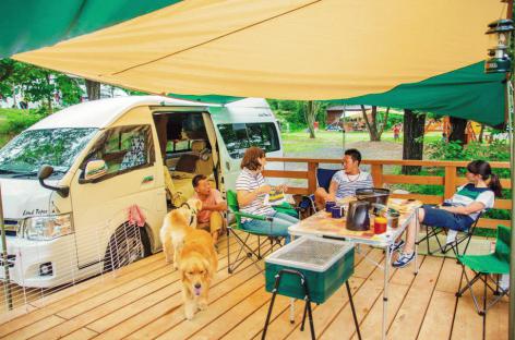 Auto-Camping Fosters Family-bond as well as Parents':写真