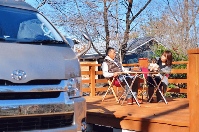 We can travel when we want to and we have more precious time to spend with our pet dog:写真