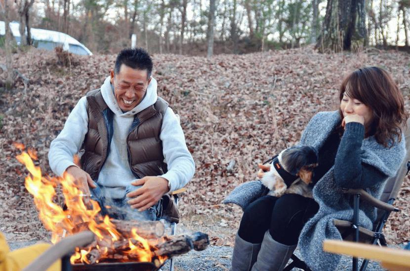 We can travel when we want to and we have more precious time to spend with our pet dog:写真